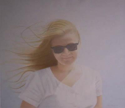 Girl With Sunglasses by Titus Hoskins