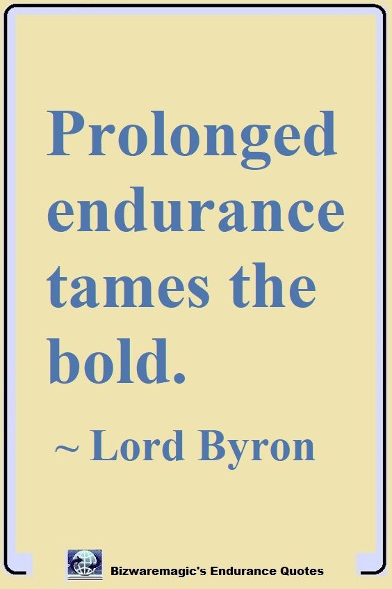 Lord Byron Endurance Quote