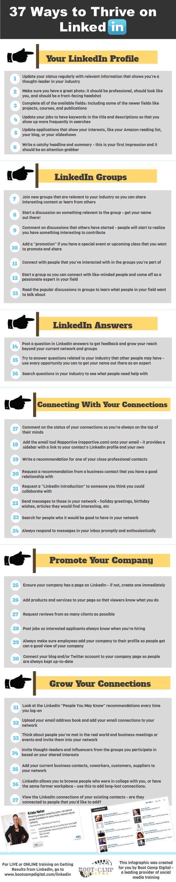 37 Ways to Kill-It on Linkedin