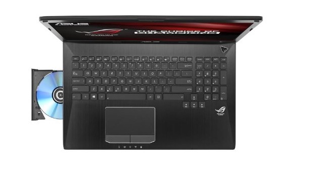 Asus G750 Top