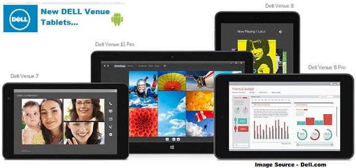 New Dell Venue Tablets