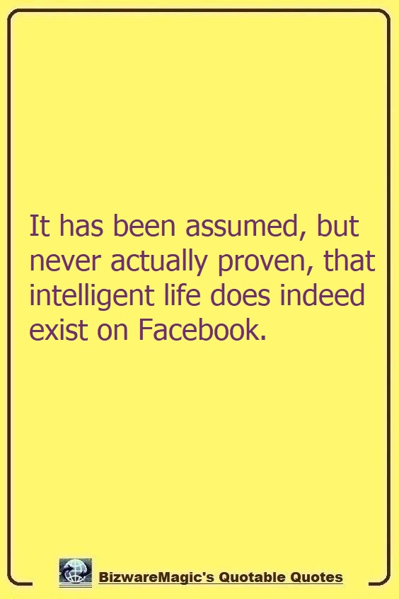 BizwareMagic's Facebook Life Quote Pin