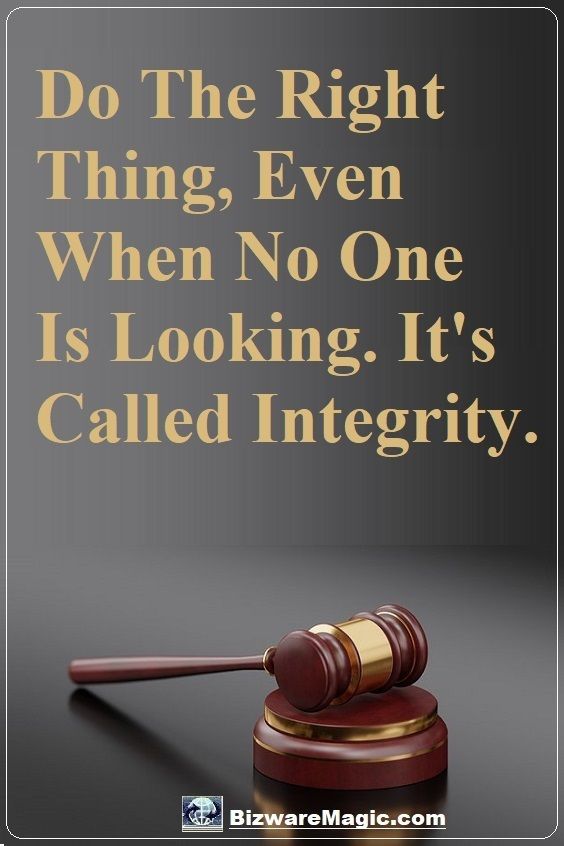 Integrity Quote
