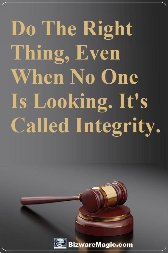 Integrity Quote