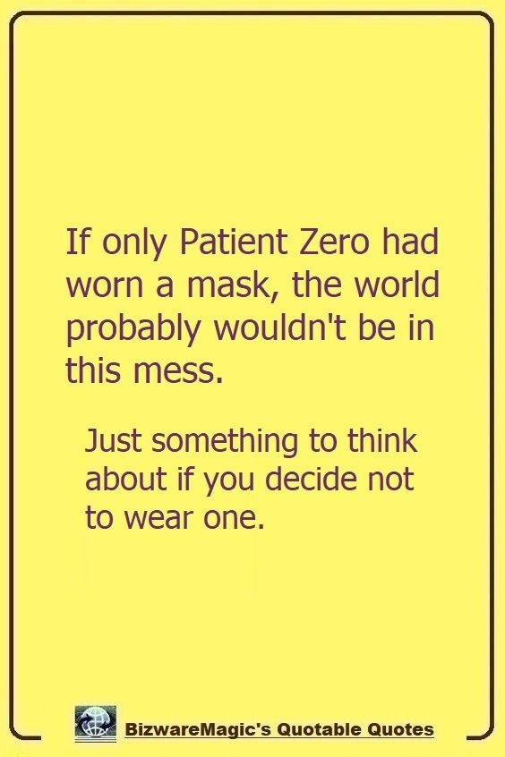 BizwareMagic's Patient Zero Quote Pin