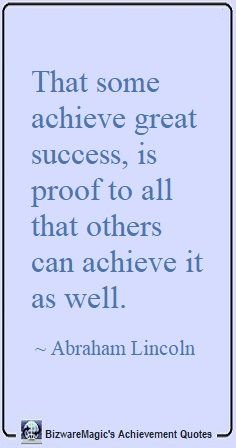 Abraham Lincoln Success Quote