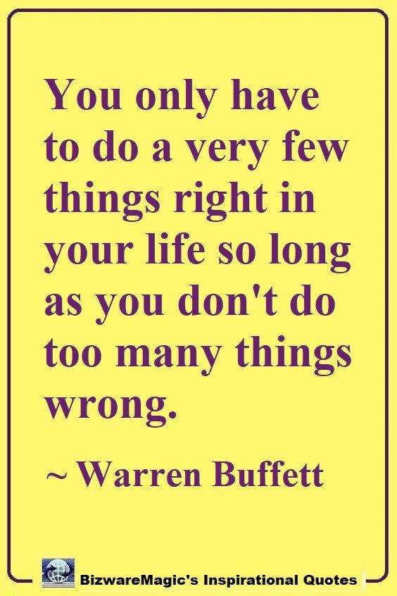 Warren Buffett Quote