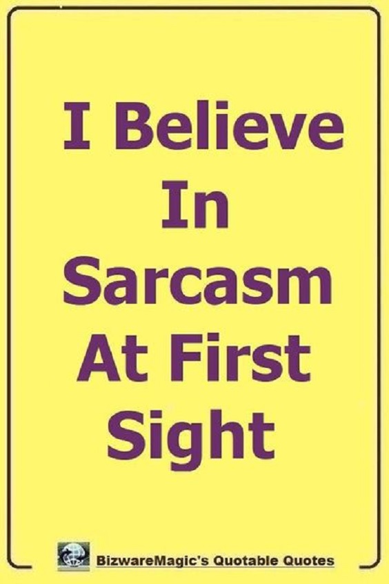 BizwareMagic's Sarcasm Quote Pin